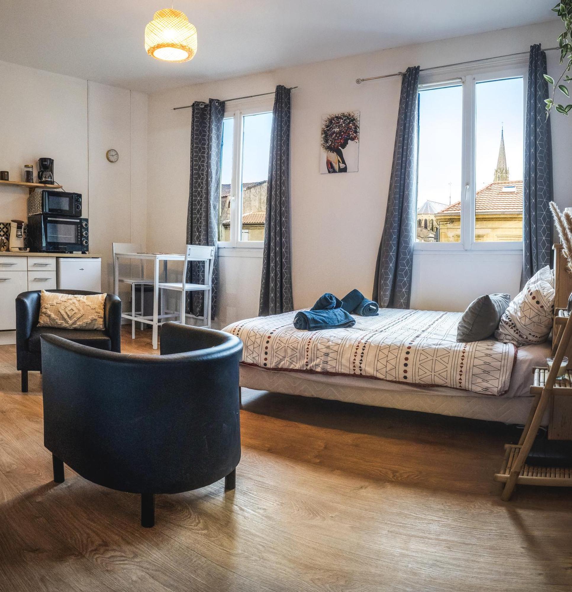 Апартаменты Le Petit Chez Vous - T1 Bergerac -2 Pers Экстерьер фото
